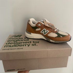 (NWT) Aime Leon Dore x New Balance Made in UK 991 Tan Women's (Size 5.5 )